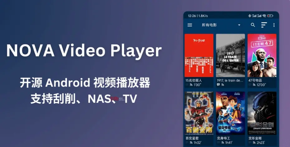 图片[1]-nova播放器(nova_video_player) v6.2.93 支持TV+pad+安卓 影视海报墙-鸭鸭软件园